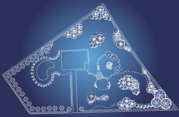 花园平面图图片下载