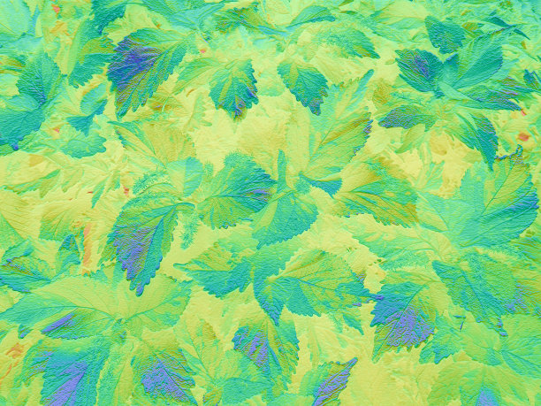 叶蓝背景图片下载