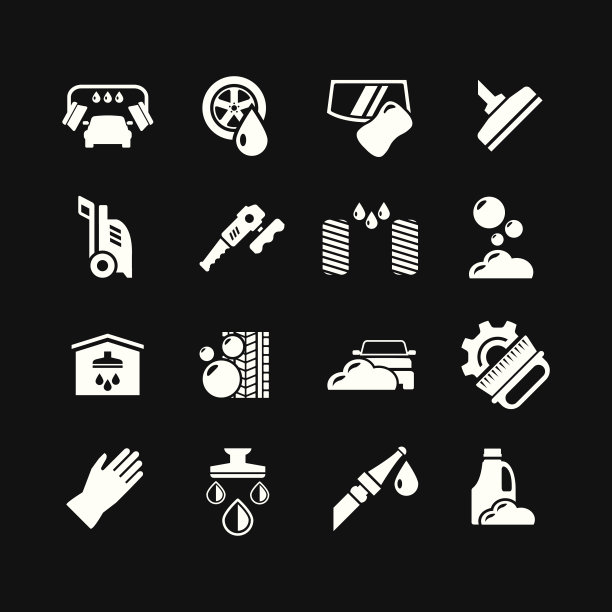 设置洗车的图标图片下载