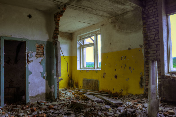 废弃的建筑图片下载