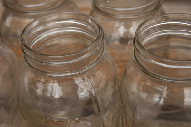 保存食物的玻璃罐子图片下载