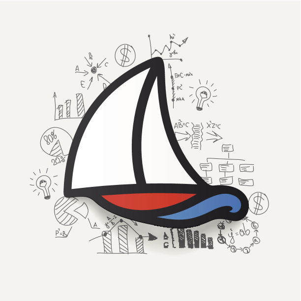 绘制业务公式:帆船图片下载