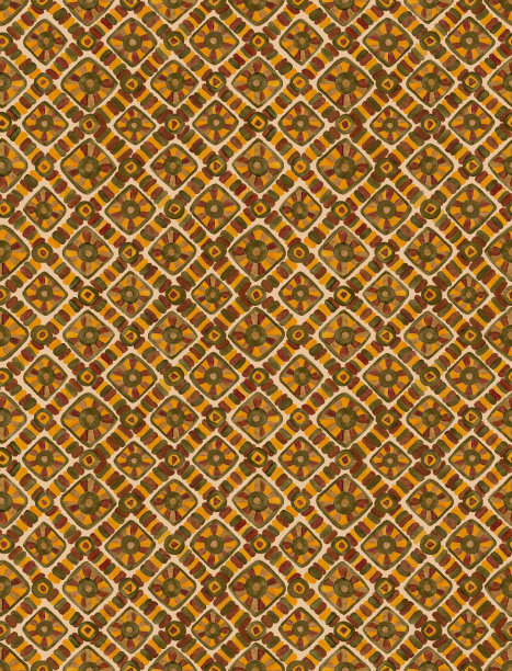 非洲部落民族几何抽象无缝水彩图案图片下载