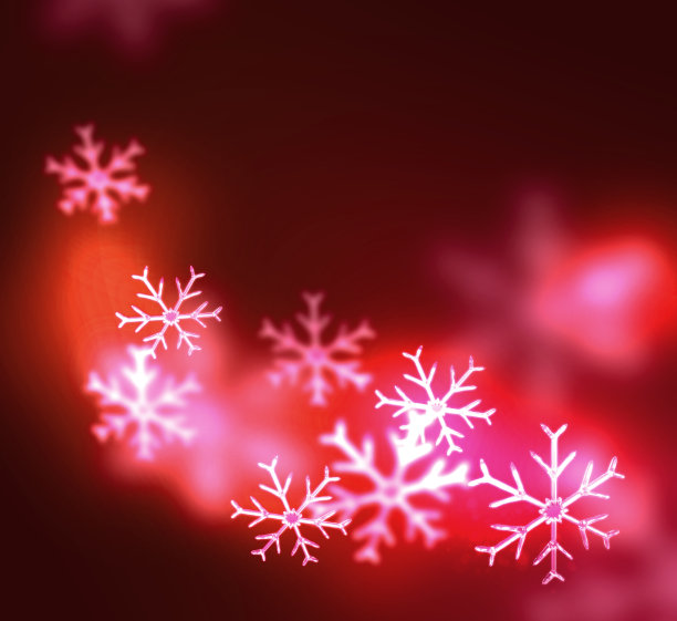 圣诞雪花背景图片下载