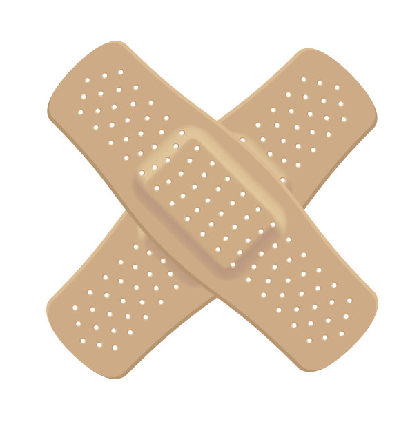 交叉急救绷带图片下载