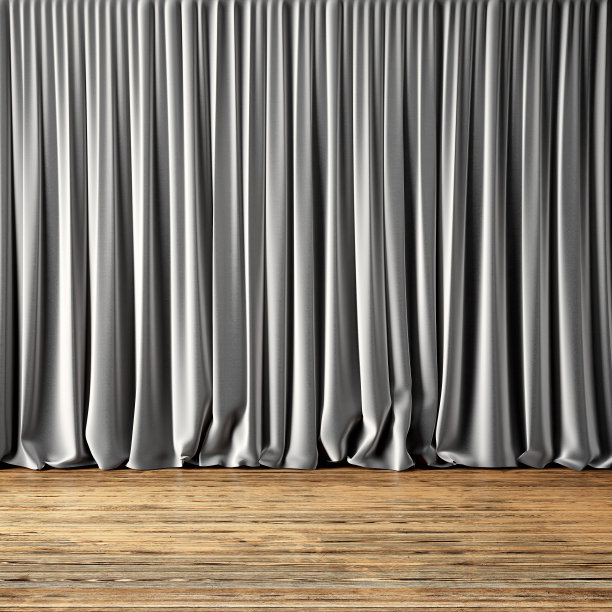 概念图片高度详细的灰色窗帘。后台照片图片下载