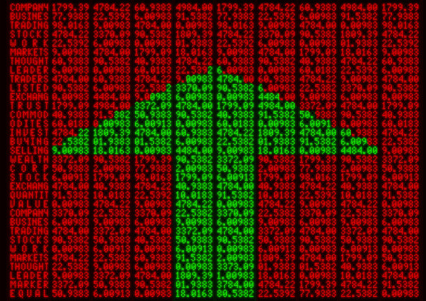 股票市场数码板图片下载