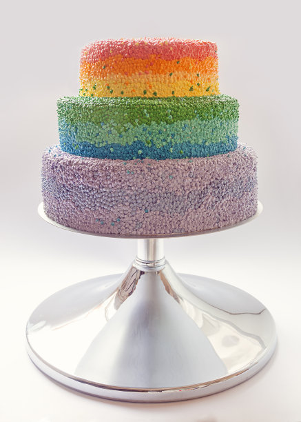 彩虹蛋糕图片下载