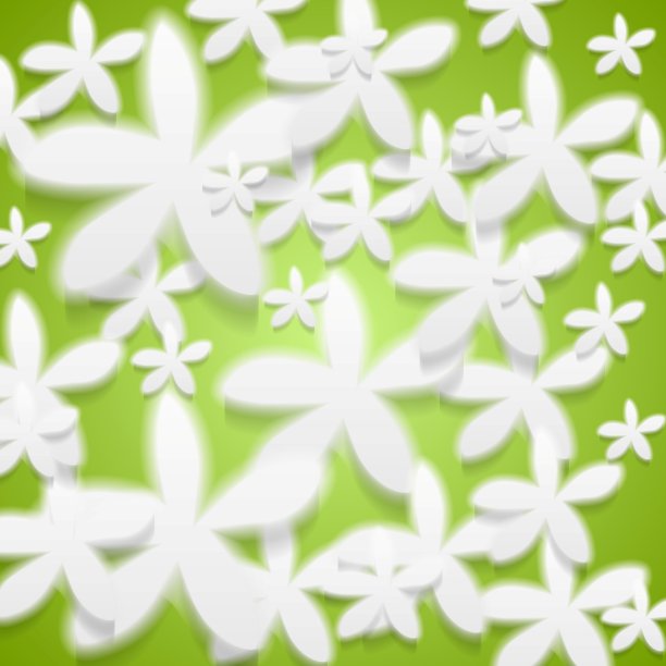 明亮的花卉图案图片下载