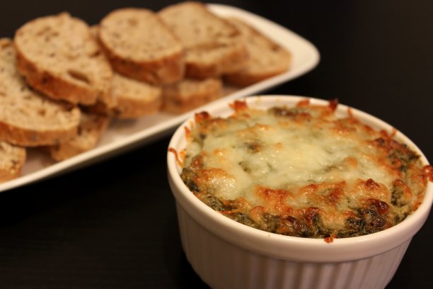 菠菜洋蓟蘸图片下载