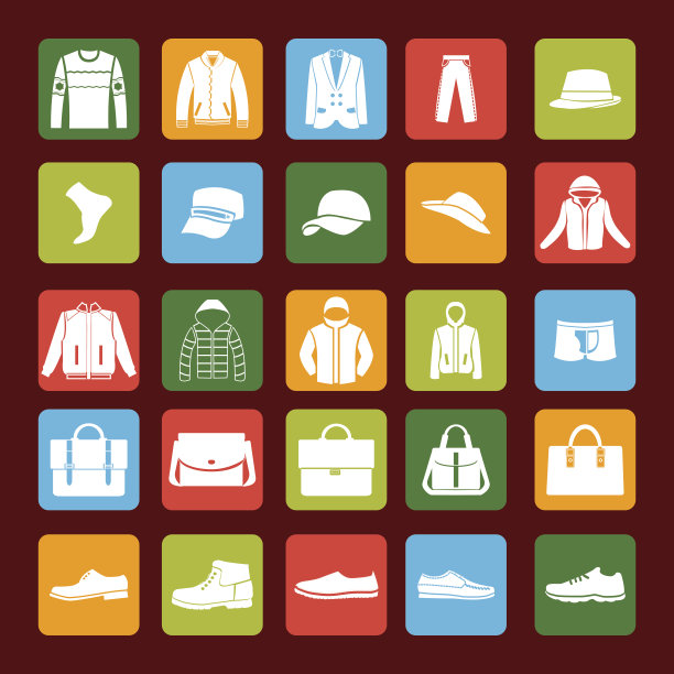 男装和配饰图标图片下载