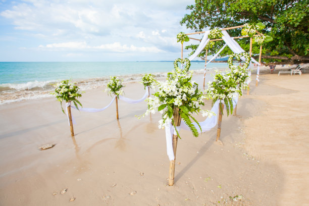 婚礼上的插花图片下载