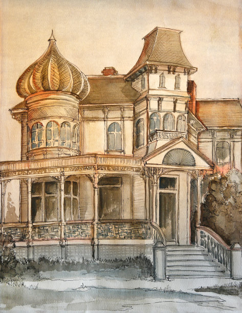 维多利亚时期的大型浪漫主义大型绘画。图片下载