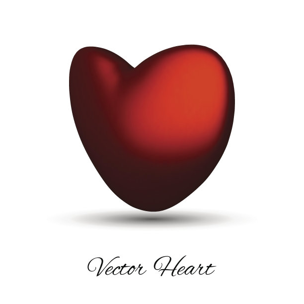 红色的心图片下载