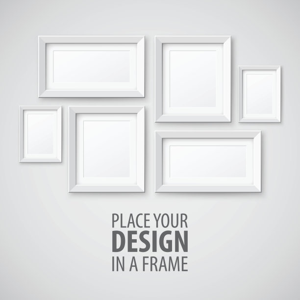 矢量框架模板图片下载