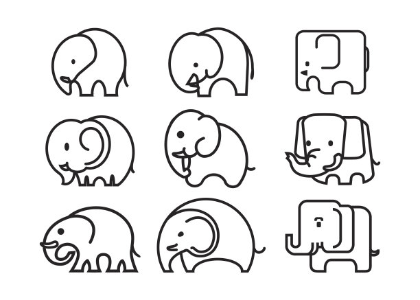 大象图标图片下载