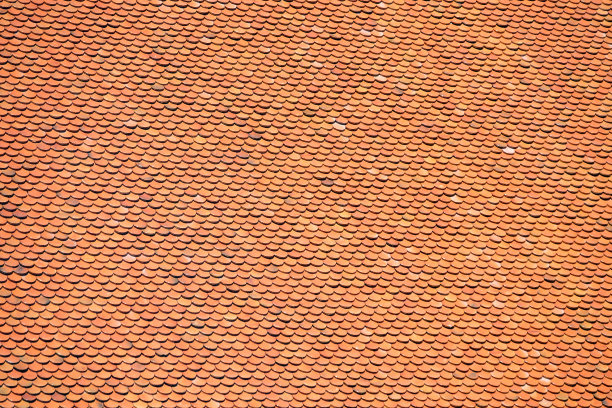 柬埔寨寺庙的传统瓦片屋顶图片下载