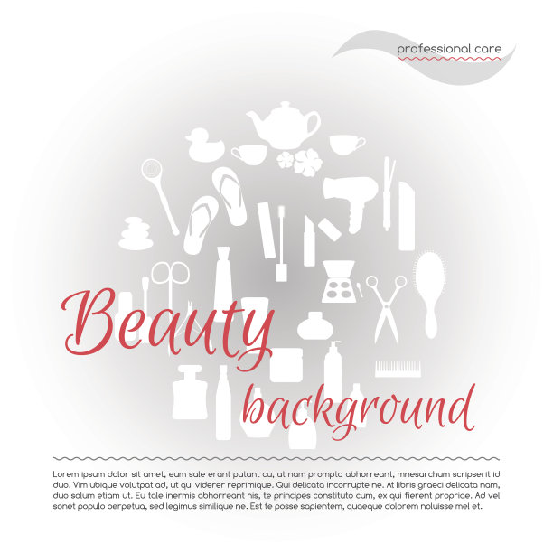 美容护理背景图片下载