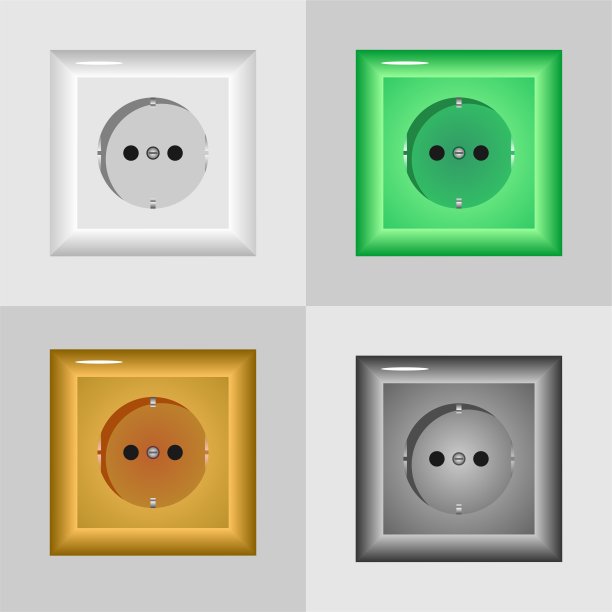 墙上有插座图片下载