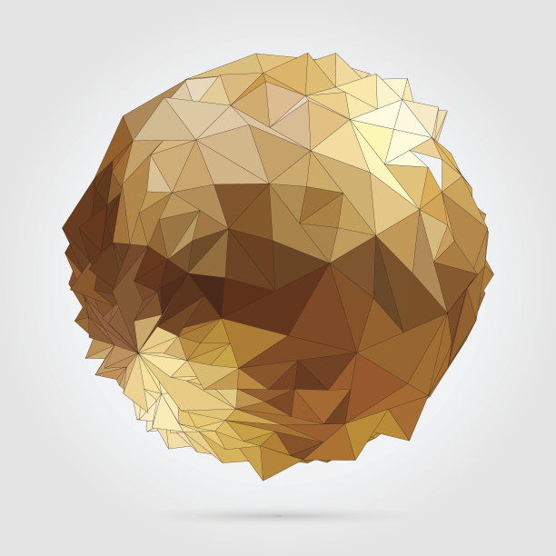 向量。抽象三维几何插图图片下载