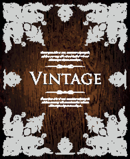 复古饰品背景图片下载