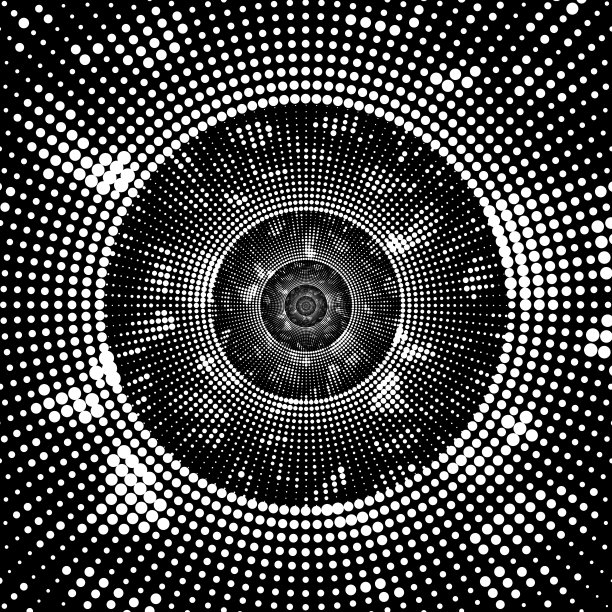 技术概念抽象黑白虚线背景图片下载