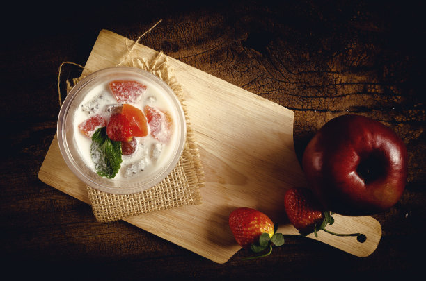 豆腐水果沙拉图片下载