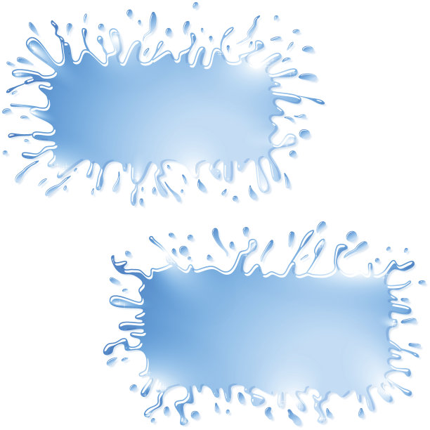 水花横幅套装图片下载