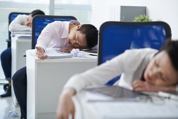 Sleeeping在办公室图片下载