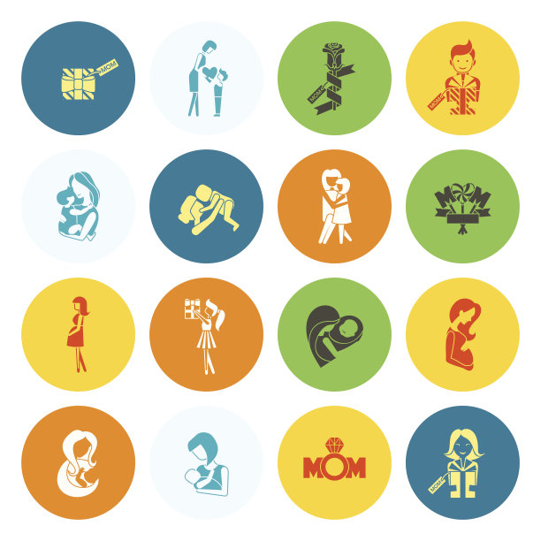 母亲节快乐图标图片下载