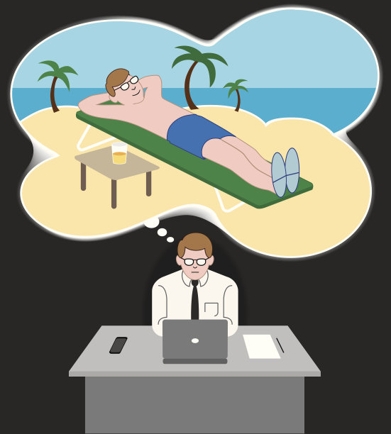 假期做白日梦图片下载