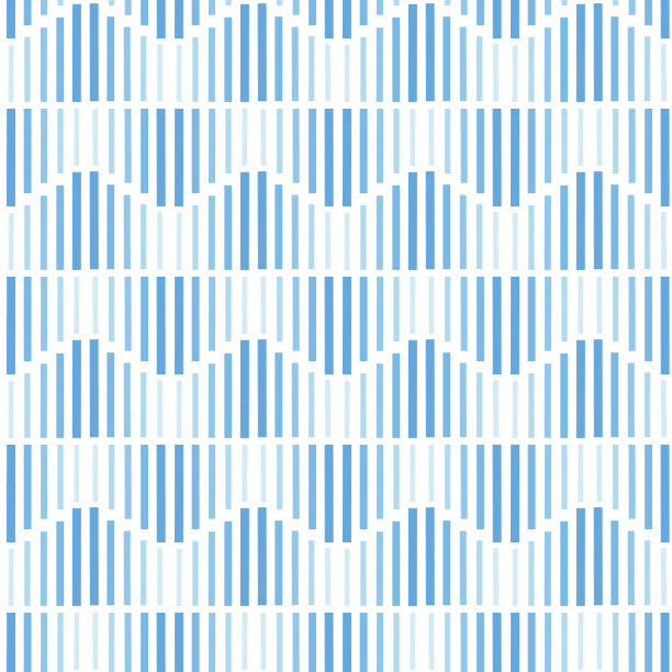 几何抽象无缝图案与蓝线图片下载