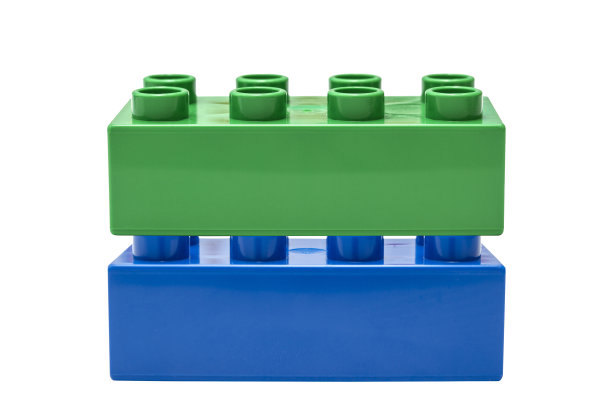 彩色的积木图片下载