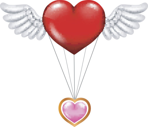 情人节快乐，红心图片下载