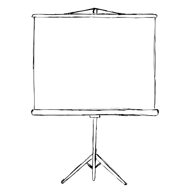 挂图孤立在白色背景上。草图。矢量图图片下载