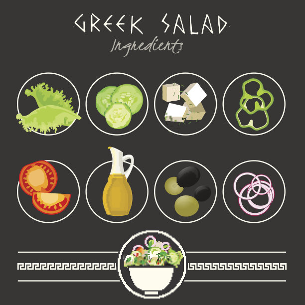 希腊美食图片图片下载