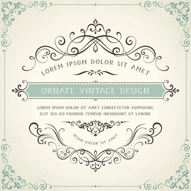 复古卡Design_07图片下载