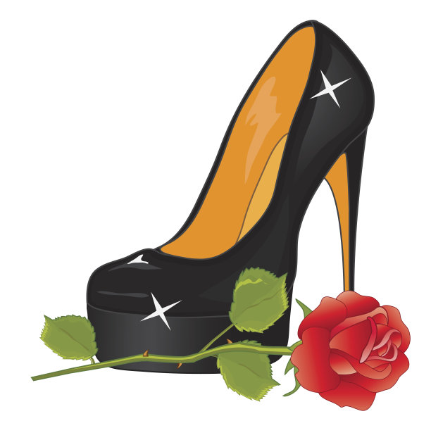 黑色的鞋子图片下载