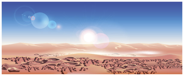 火星的地球表面图片下载