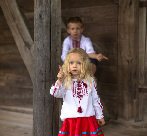 乌克兰小女孩想给我看乌鸦图片下载
