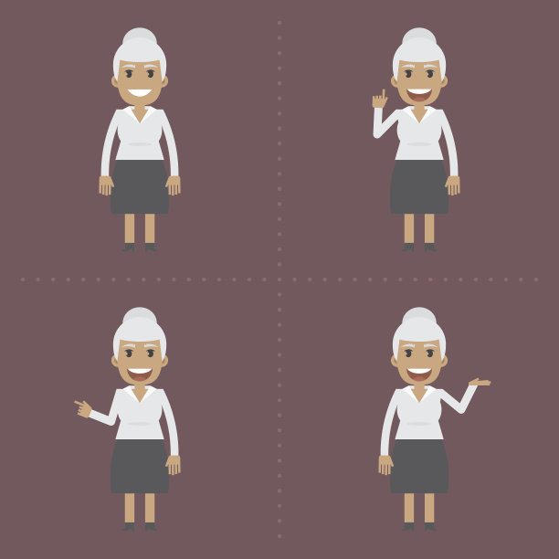 年长的女人展示和讲述图片下载