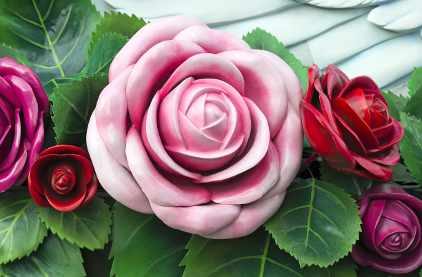 铁制玫瑰图片下载