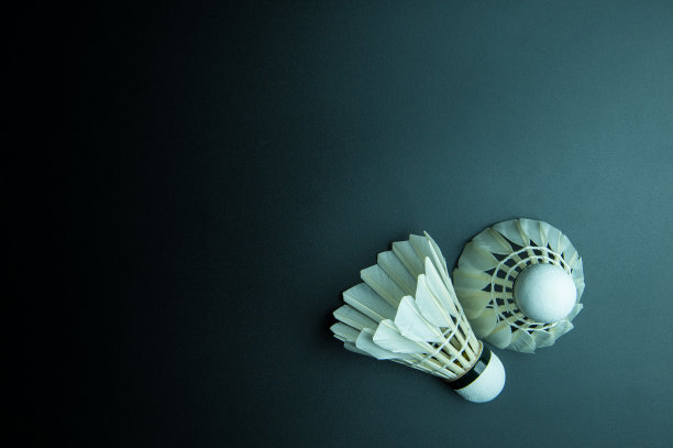 毽子孤立在黑色背景与拷贝空间。图片下载