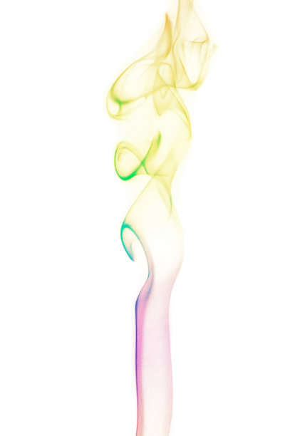 彩色的烟图片下载