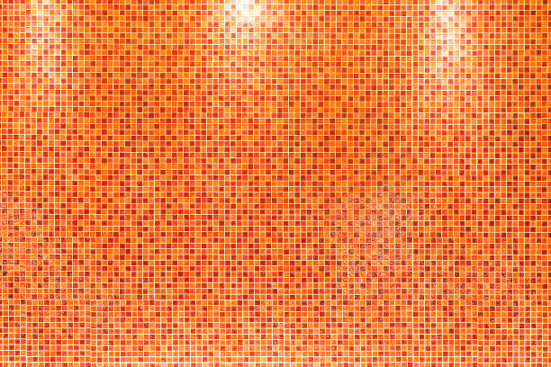 无缝的瓷砖背景。马赛克图案与丰富多彩的变化。图片下载