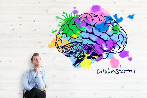 头脑风暴的概念图片下载