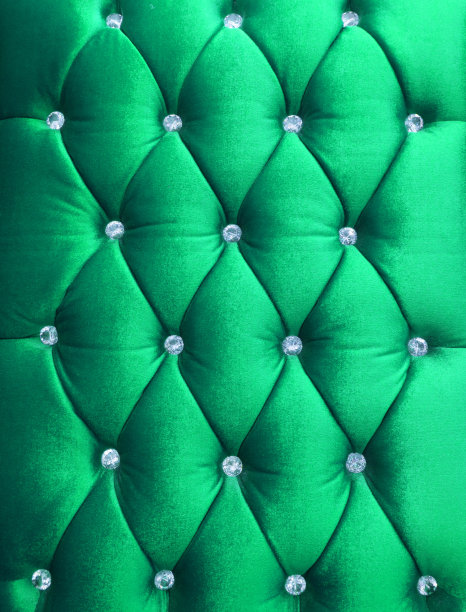 绿色平绒装饰，以水晶为纹理图片下载