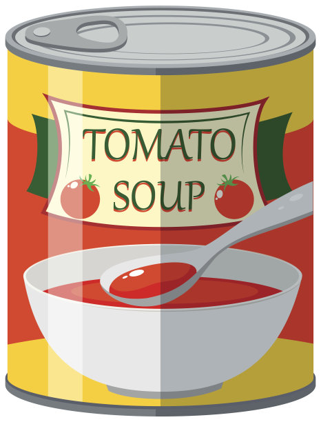 罐装番茄汤图片下载