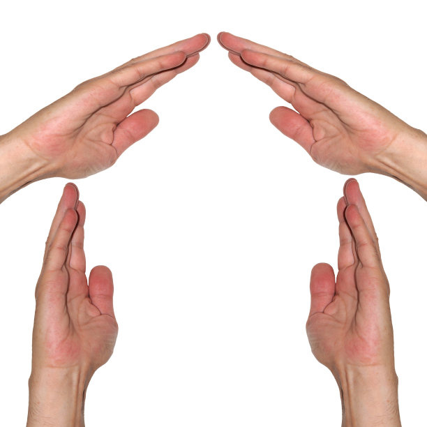 由人的手建造的房子图片下载