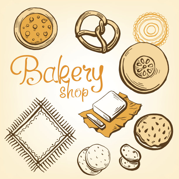 手绘烘焙套餐图片下载